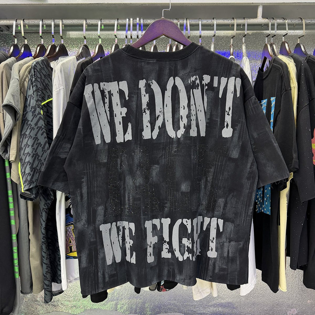BKYS Revival Fight Club Graphic Cropped T-Shirt — context
