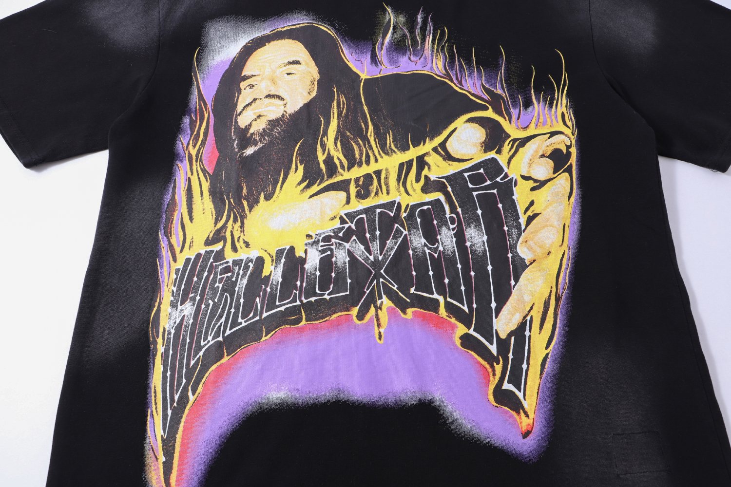 Hellstar Undertaker R.I.P. Graphic Short-Sleeve T-Shirt — detail