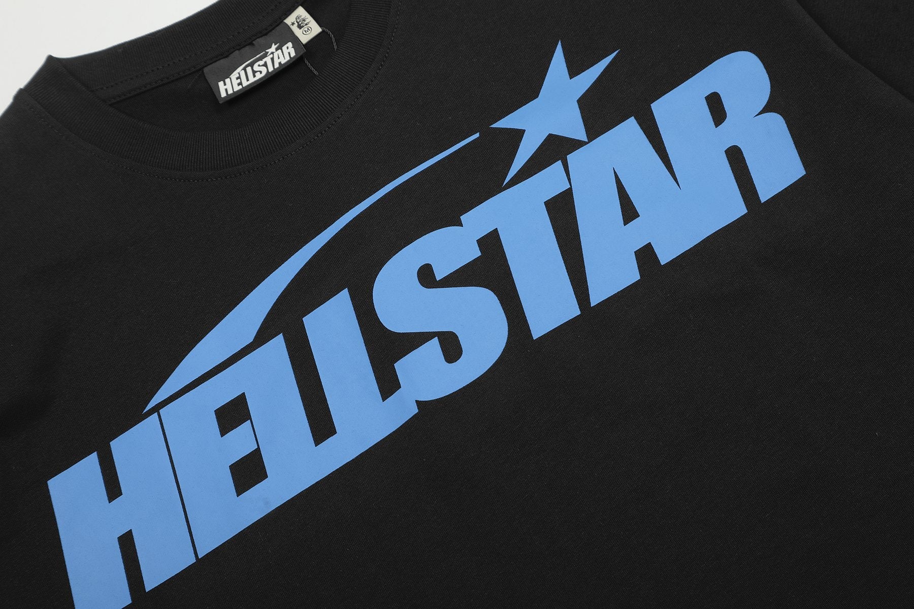 Hellstar Face Star Circle Graphic T-Shirt — detail