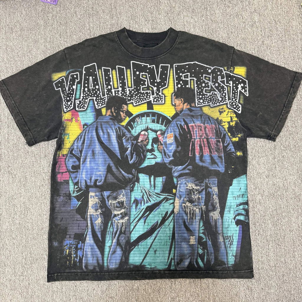 Valley Fest Art Dept Members Only Graphic T-Shirt — hero