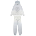 Sp5der Spider Web Hoodie & Sweatpants Set — front