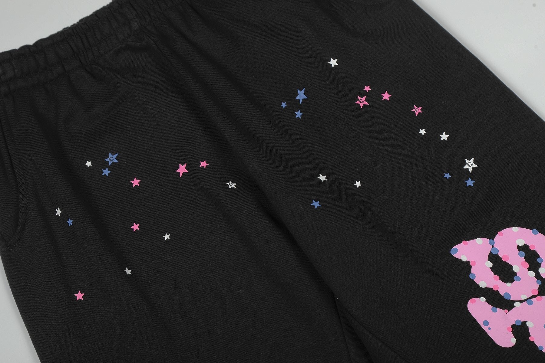 Sp5der Spider-Web Graphic Hoodie & Jogger Matching Set — detail