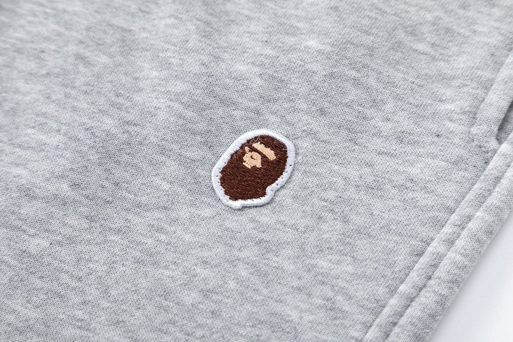 BAPE Ape-Head Logo Drawstring Shorts — detail
