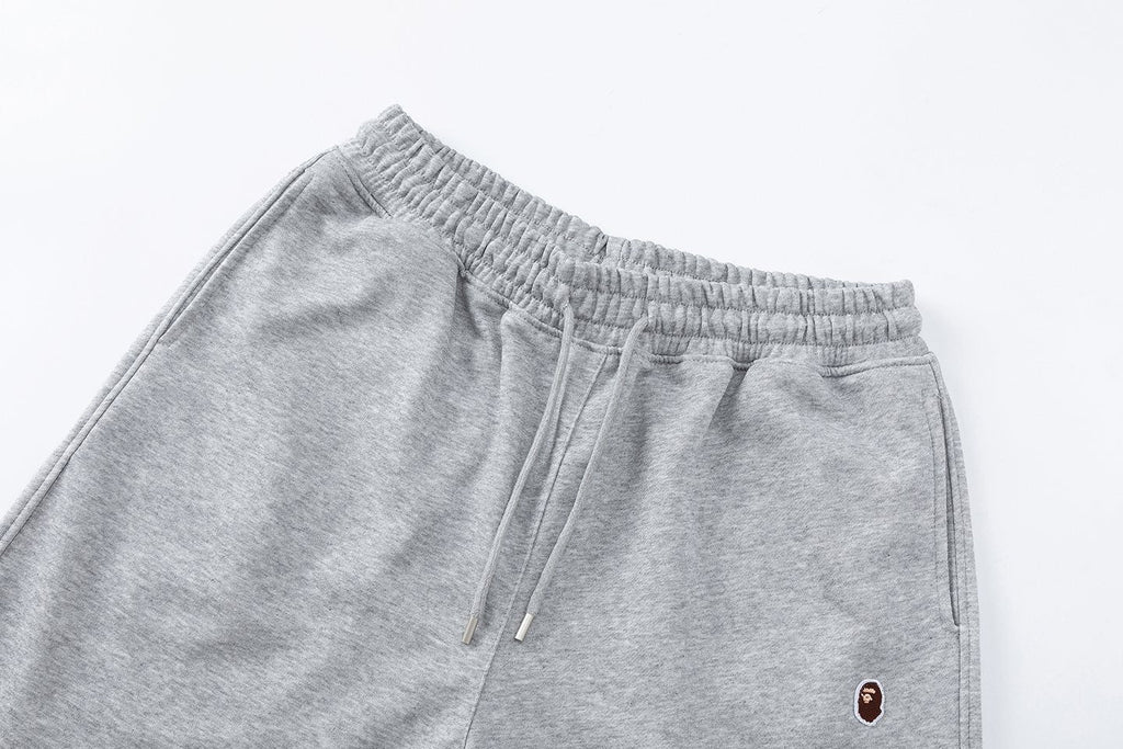 BAPE Ape-Head Logo Drawstring Shorts — detail