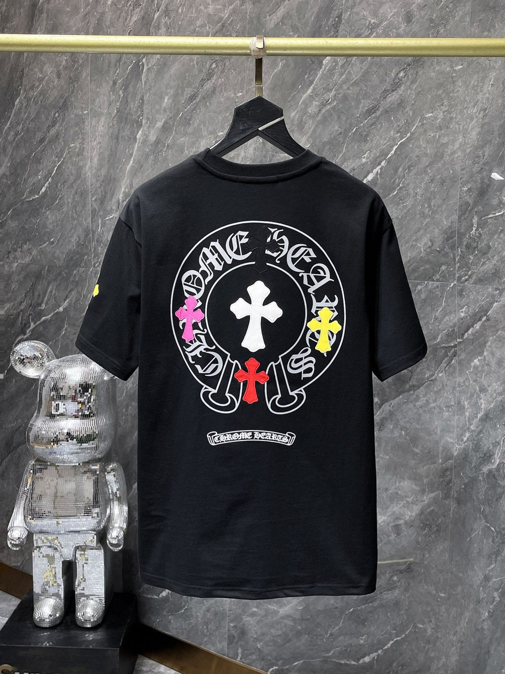 Chrome Hearts Cross Graphic Short-Sleeve T-Shirt — back