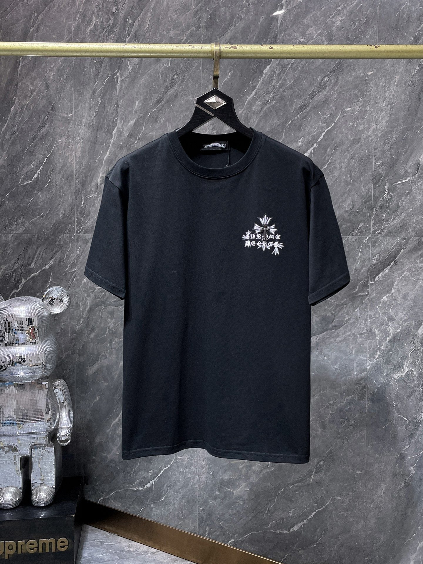 Chrome Hearts Floral Cross USA Graphic T-Shirt — hero