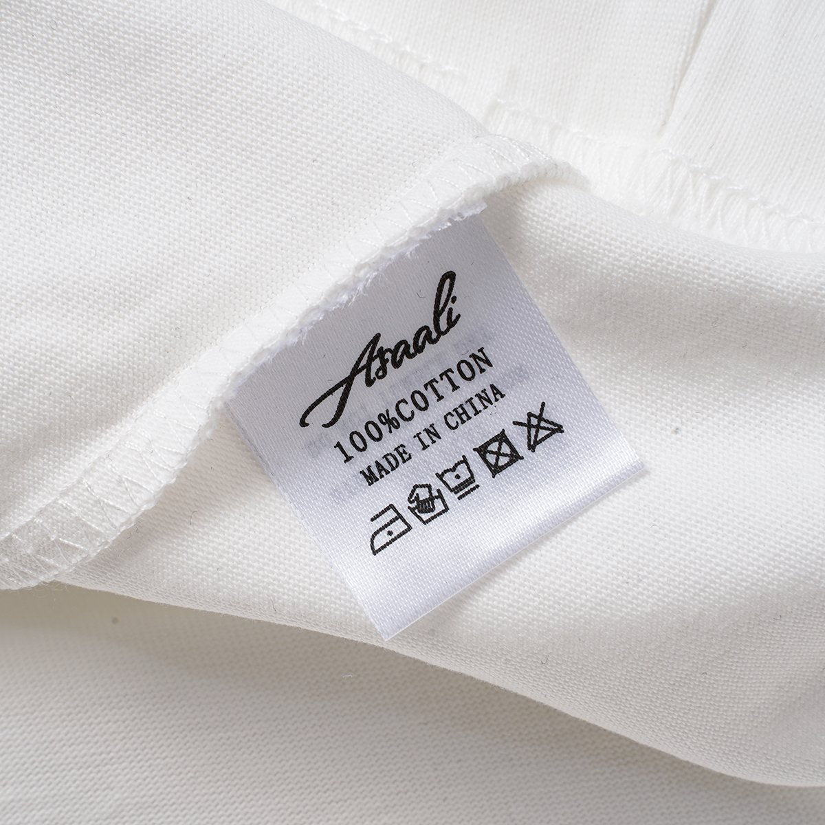 ASAALL Circular Technical Graphic T-Shirt — neck_label