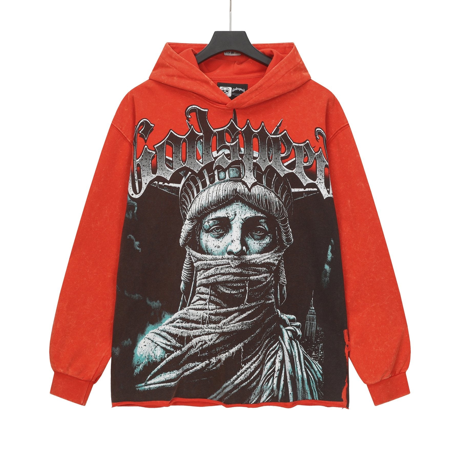 Godspeed Statue of Liberty Graphic Hoodie — hero