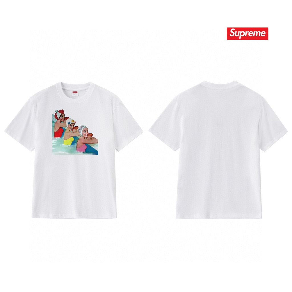 Supreme Swimmer Pool Graphic T-Shirt — back