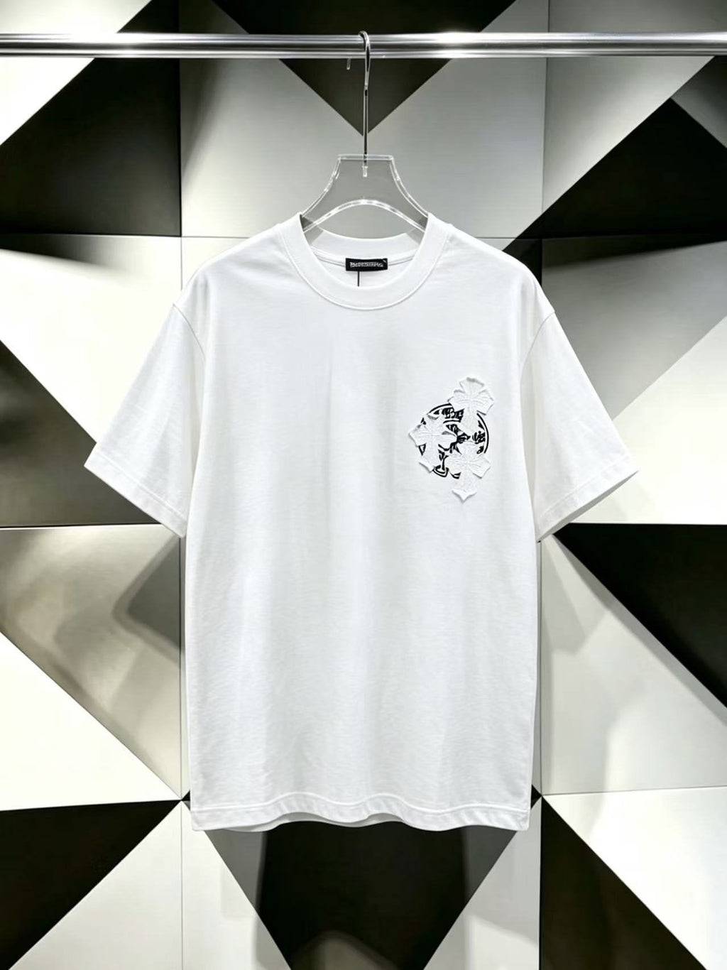 Chrome Hearts Cross Floral Graphic T-Shirt — hero
