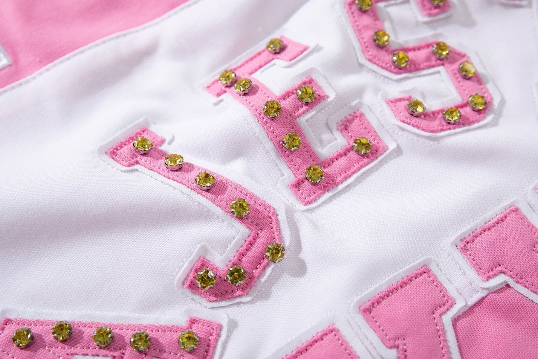 MAJESTIK XX Sports Graphic Zip Polo Shirt — detail
