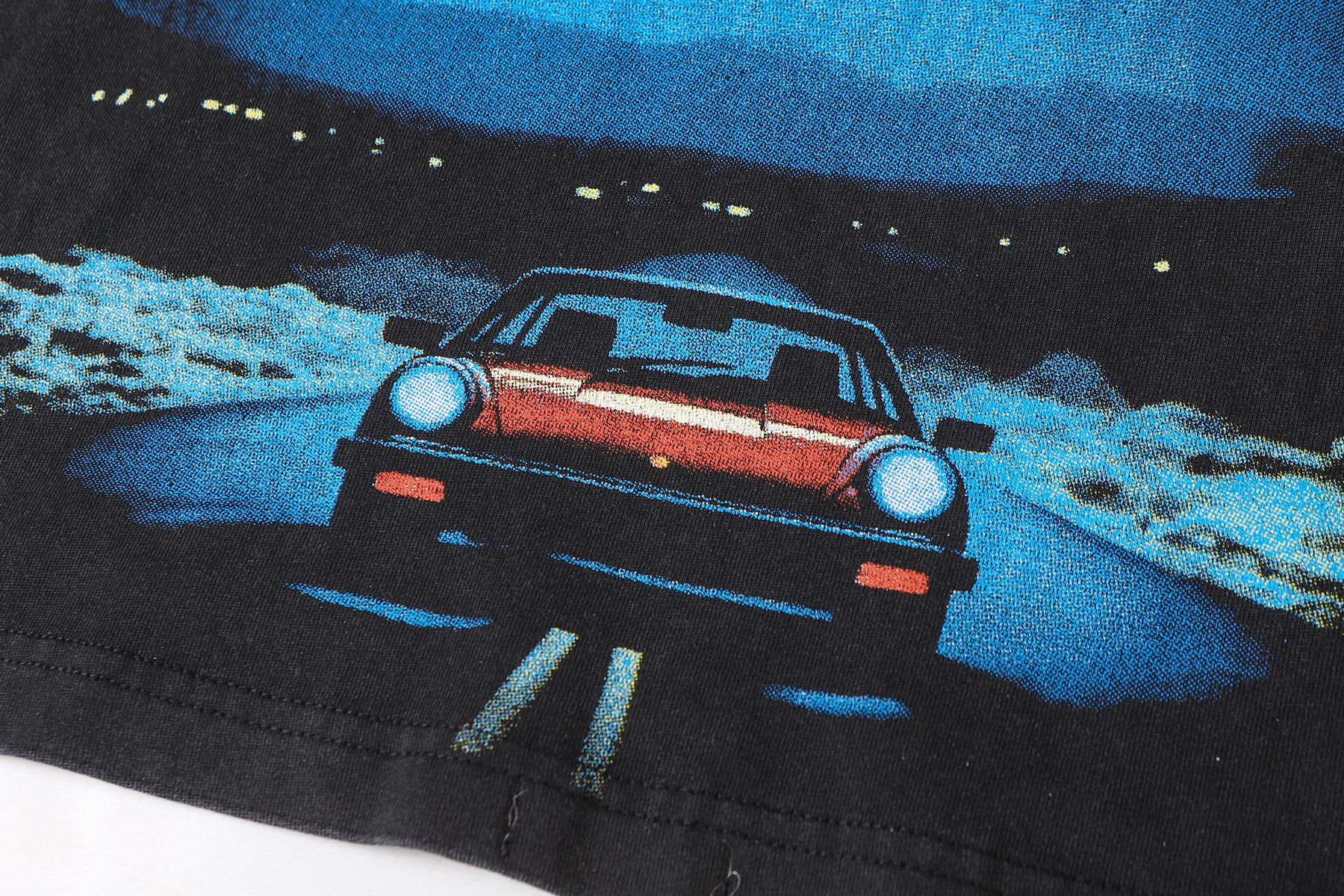 Godspeed UFO Car Graphic Short-Sleeve T-Shirt — detail