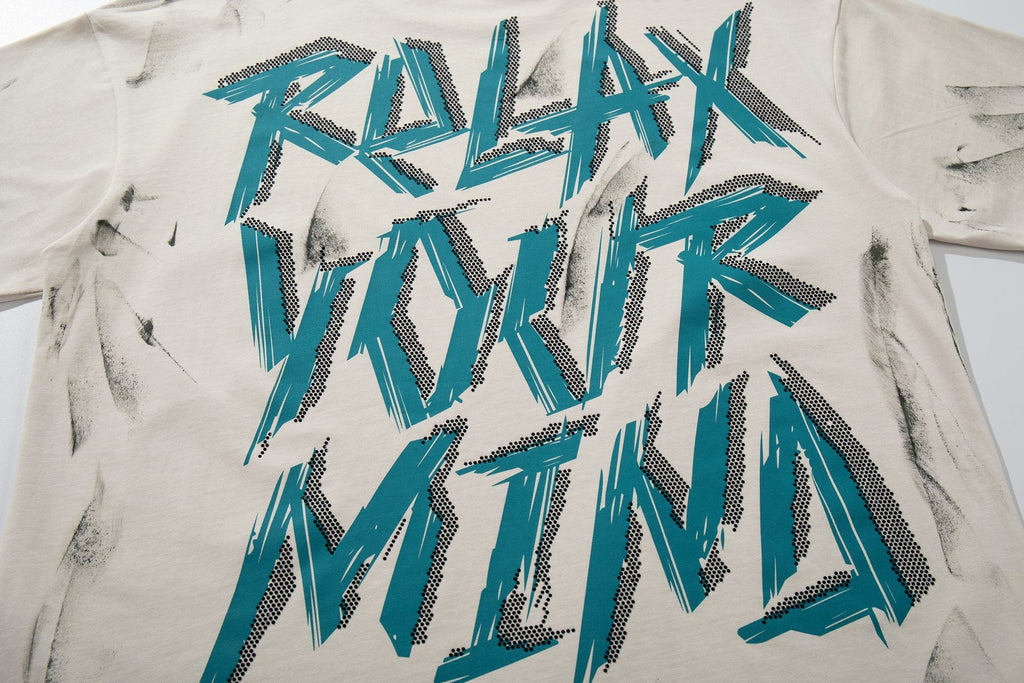 BKYS Revival Relax Your Mind Graphic T-Shirt — detail