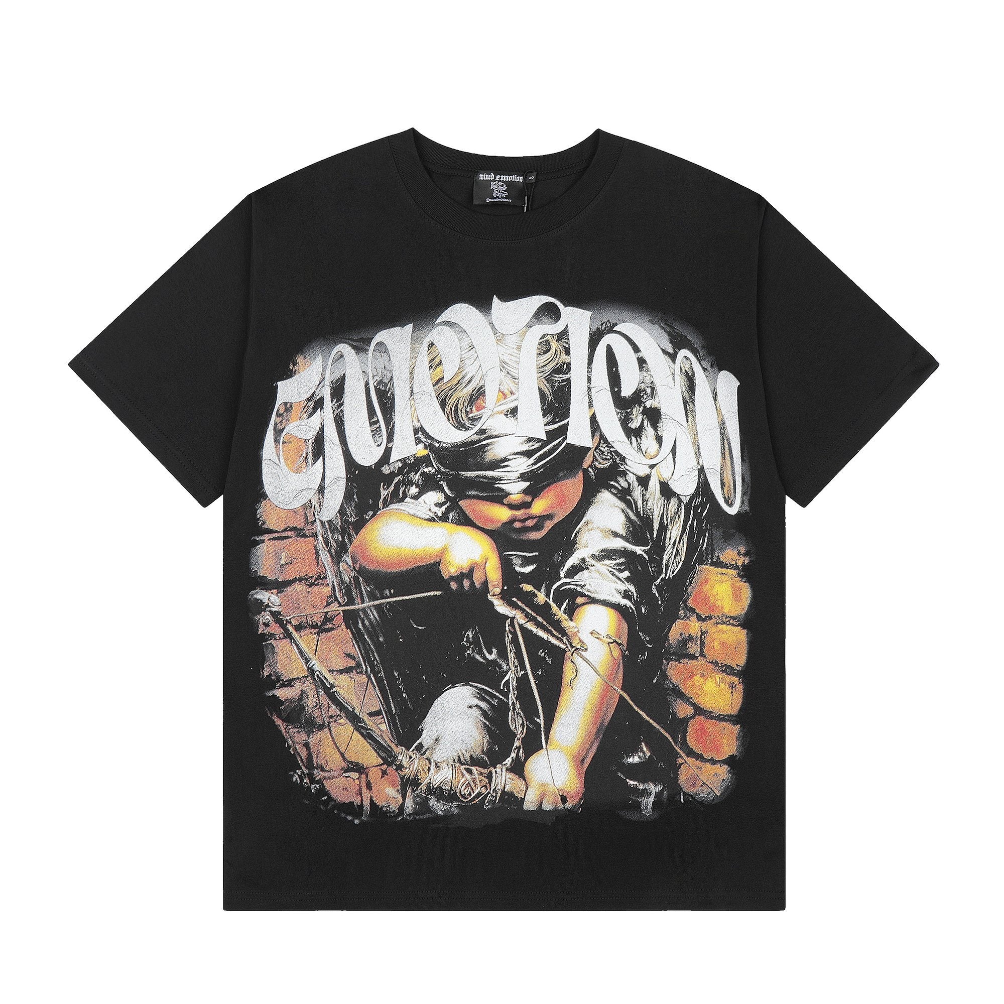MIXED EMOTION Warrior Graphic T-Shirt — hero