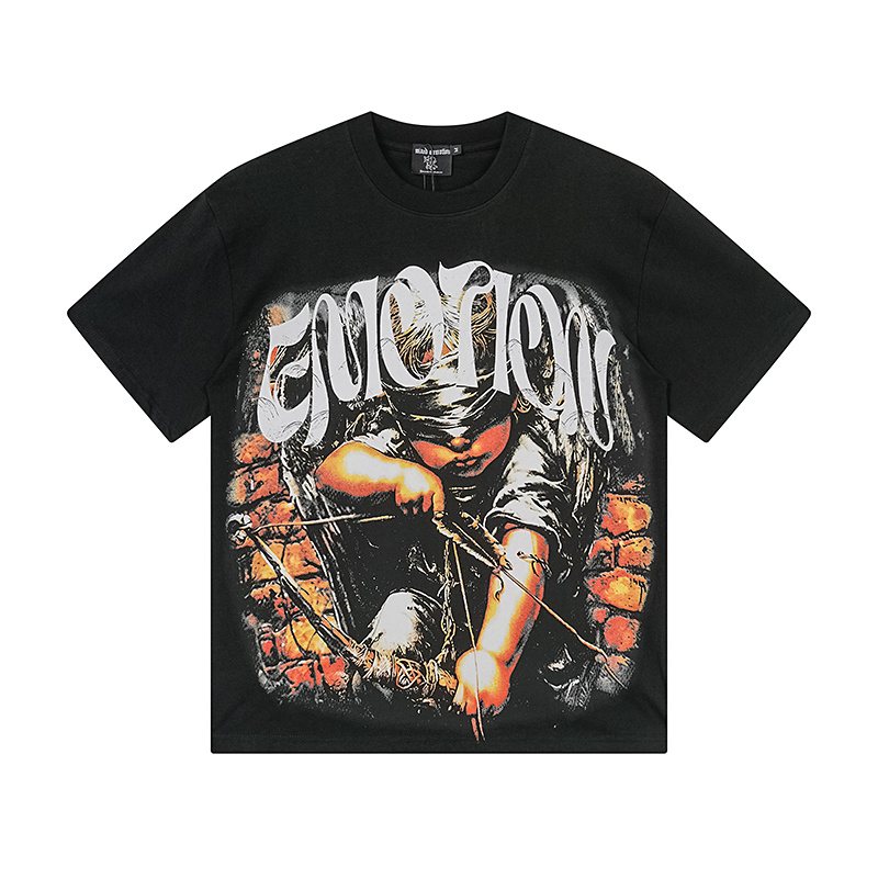 MIXED EMOTION Warrior Graphic T-Shirt — hero