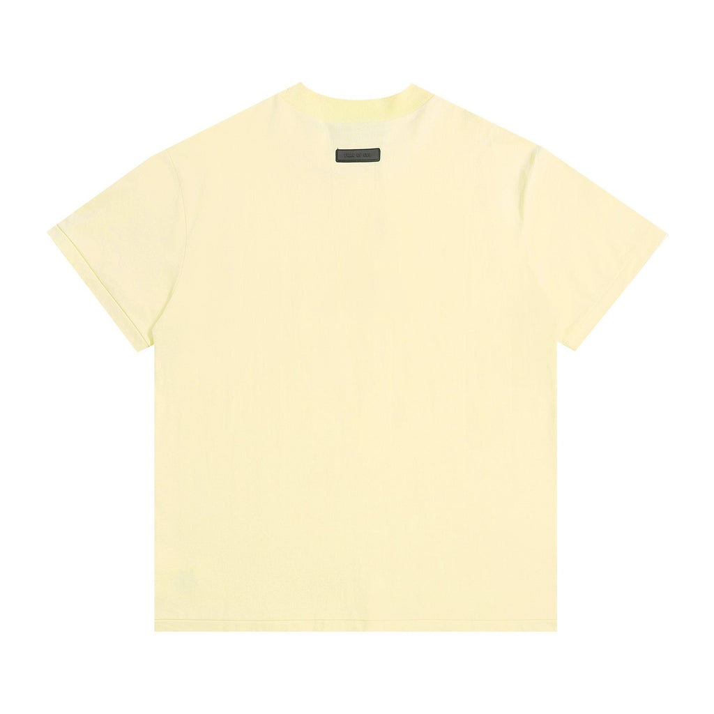 Fear of God Essentials Rectangular Patch Oversized T-Shirt — back