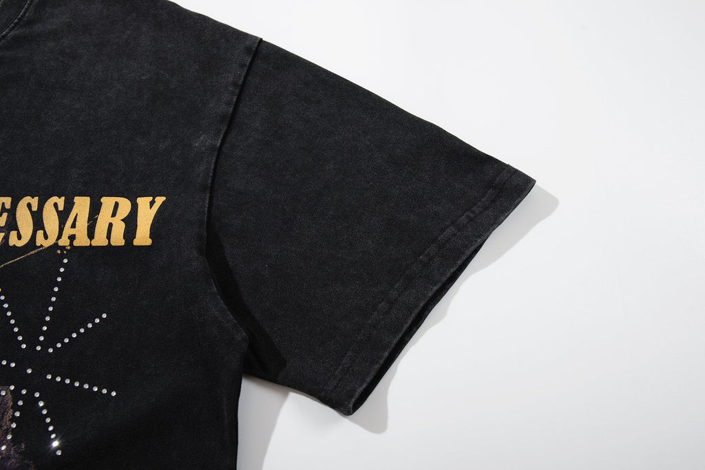 SUPPLY TEE By Any Means Necessary Western Rider Graphic T-Shirt — detail
