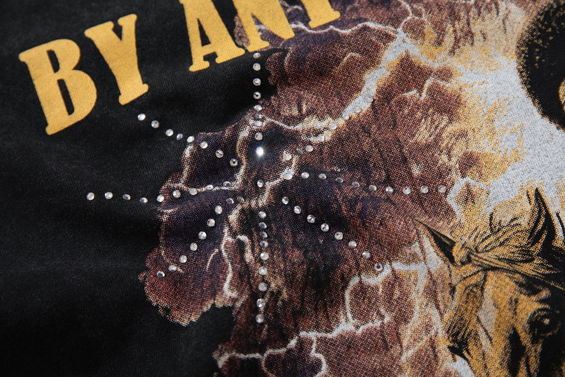 SUPPLY TEE By Any Means Necessary Western Rider Graphic T-Shirt — detail