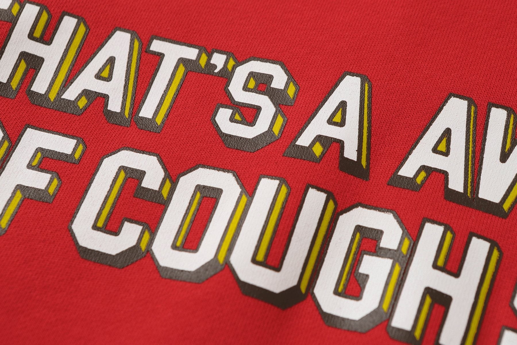 THAT'S A AWFUL LOT OF COUGH SYRUP Angel Tears Graphic Hoodie — detail