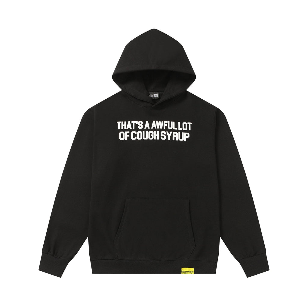 THAT'S A AWFUL LOT OF COUGH SYRUP Angel Tears Graphic Hoodie — hero