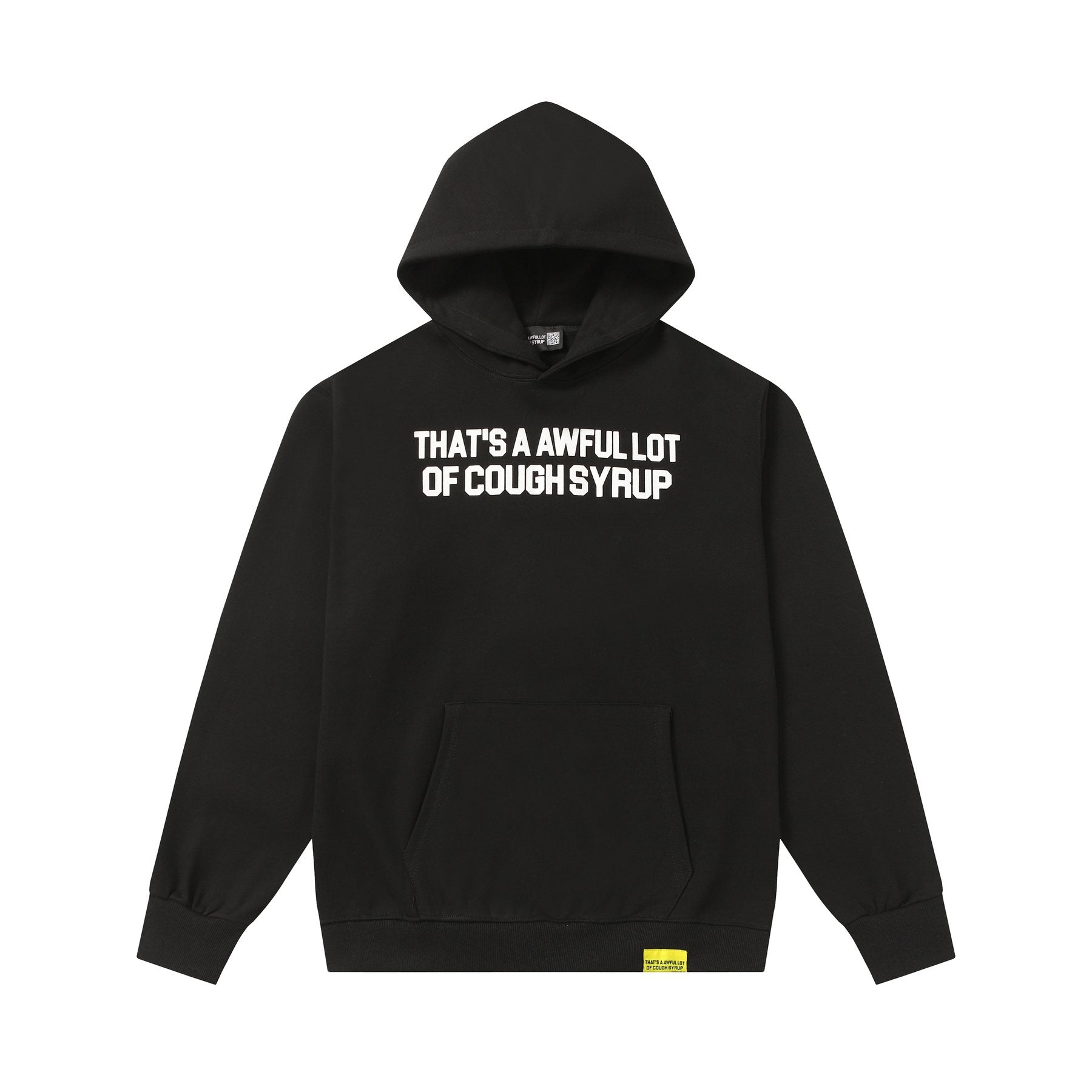 THAT'S A AWFUL LOT OF COUGH SYRUP Angel Tears Graphic Hoodie — hero