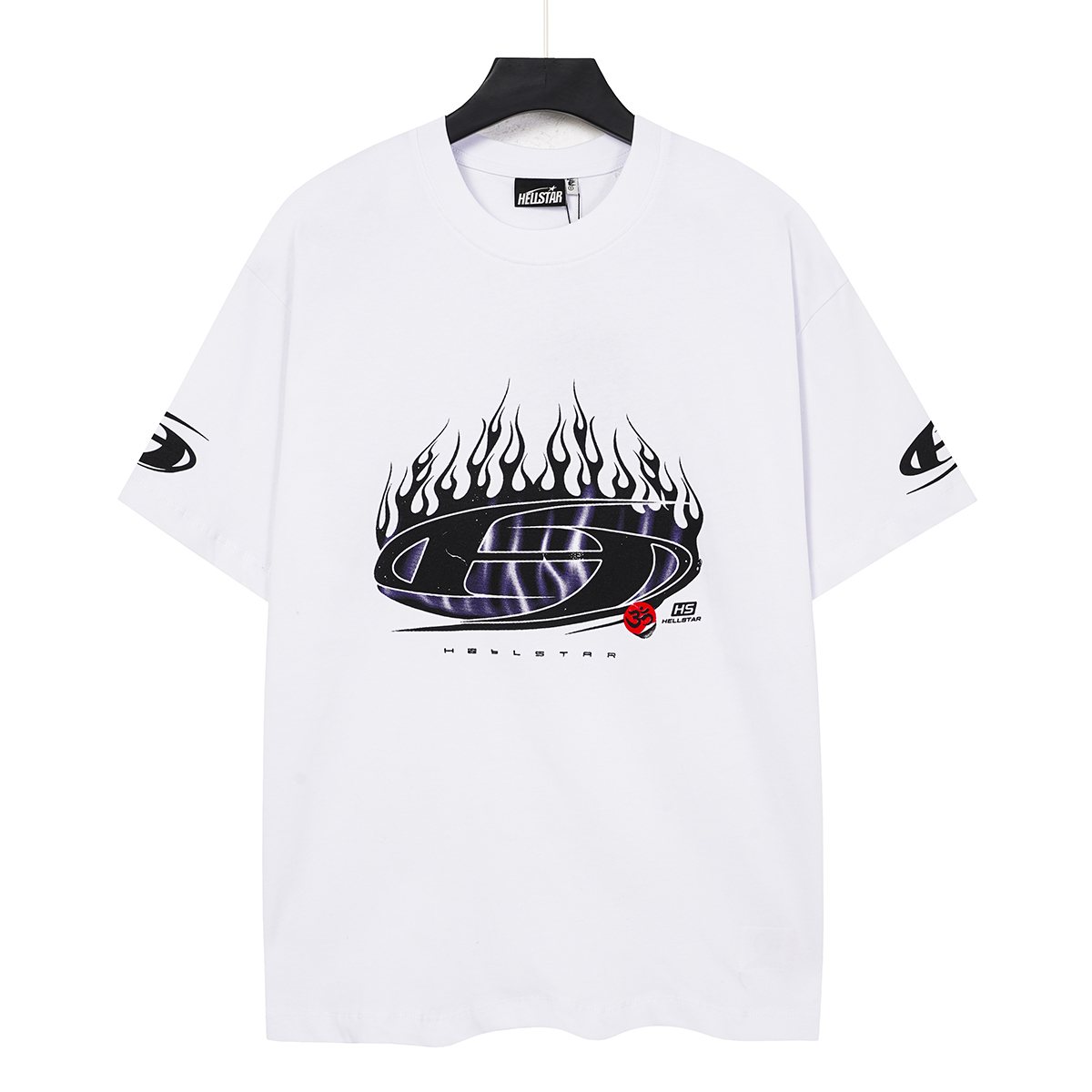 Hellstar Flame Oval Graphic T-Shirt — hero