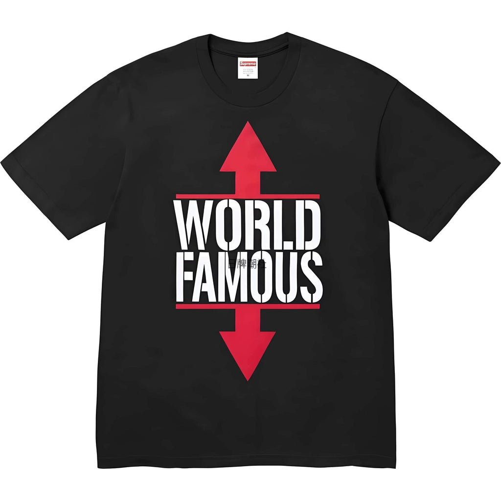 Supreme World Famous Arrow Graphic T-Shirt — hero