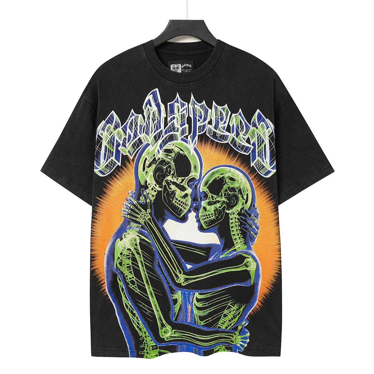 Godspeed Out of Many, One Skeleton Graphic T-Shirt — hero