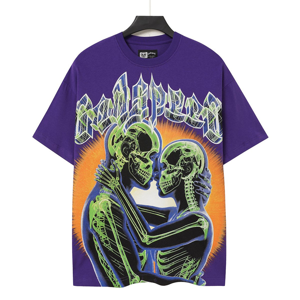 Godspeed Out of Many, One Skeleton Graphic T-Shirt — front