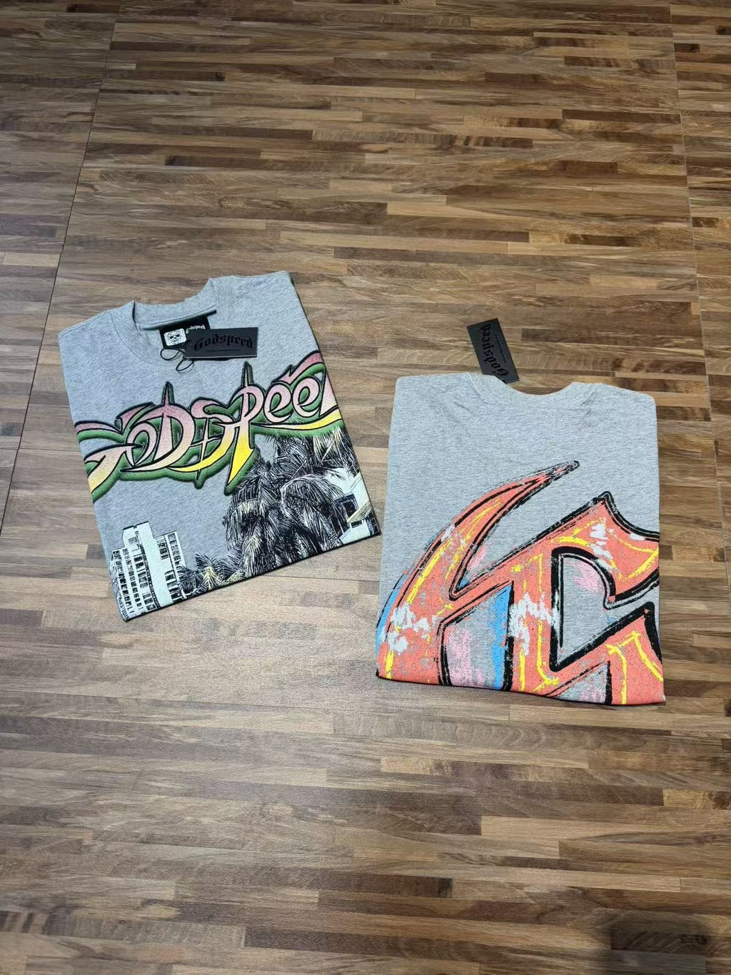 Godspeed Car City G-Back Graphic T-Shirt — context