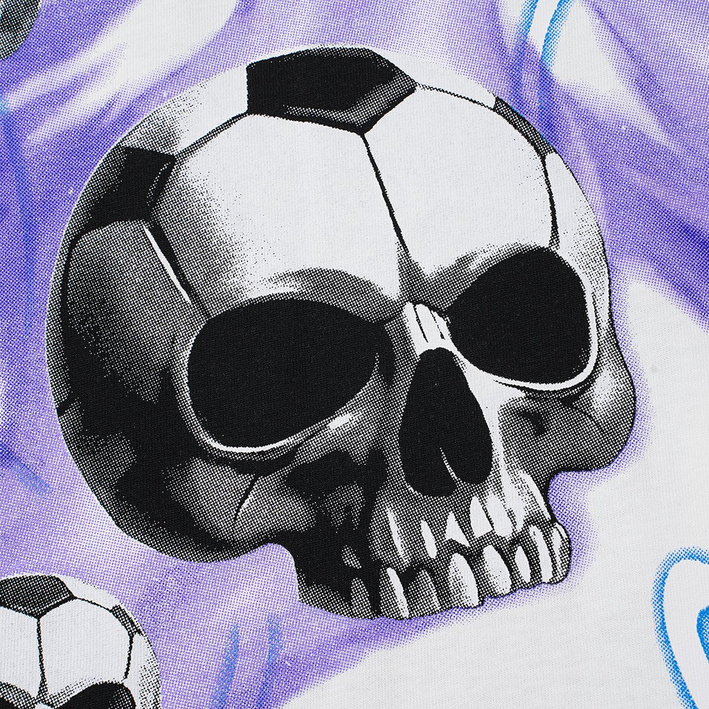Godspeed World Cup 2026 Skull Soccer Graphic T-Shirt — detail