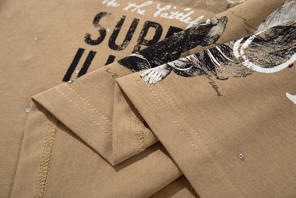 SUPPLY TEE Spirit Angel Embellished Graphic T-Shirt — detail