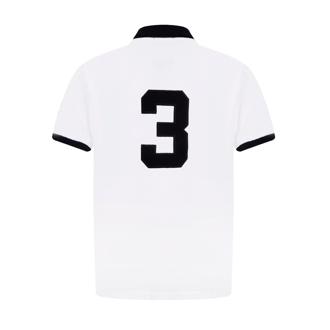 Test2-Ralph Lauren Los Angeles Contrast-Trim Polo Shirt — back