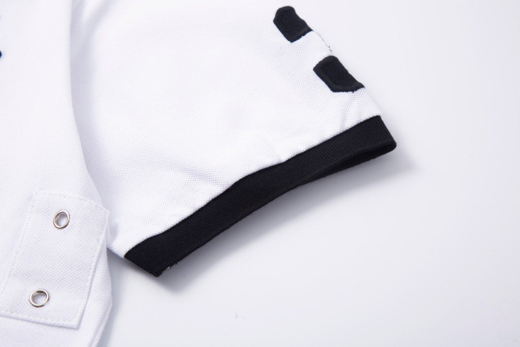 Test2-Ralph Lauren Los Angeles Contrast-Trim Polo Shirt — detail