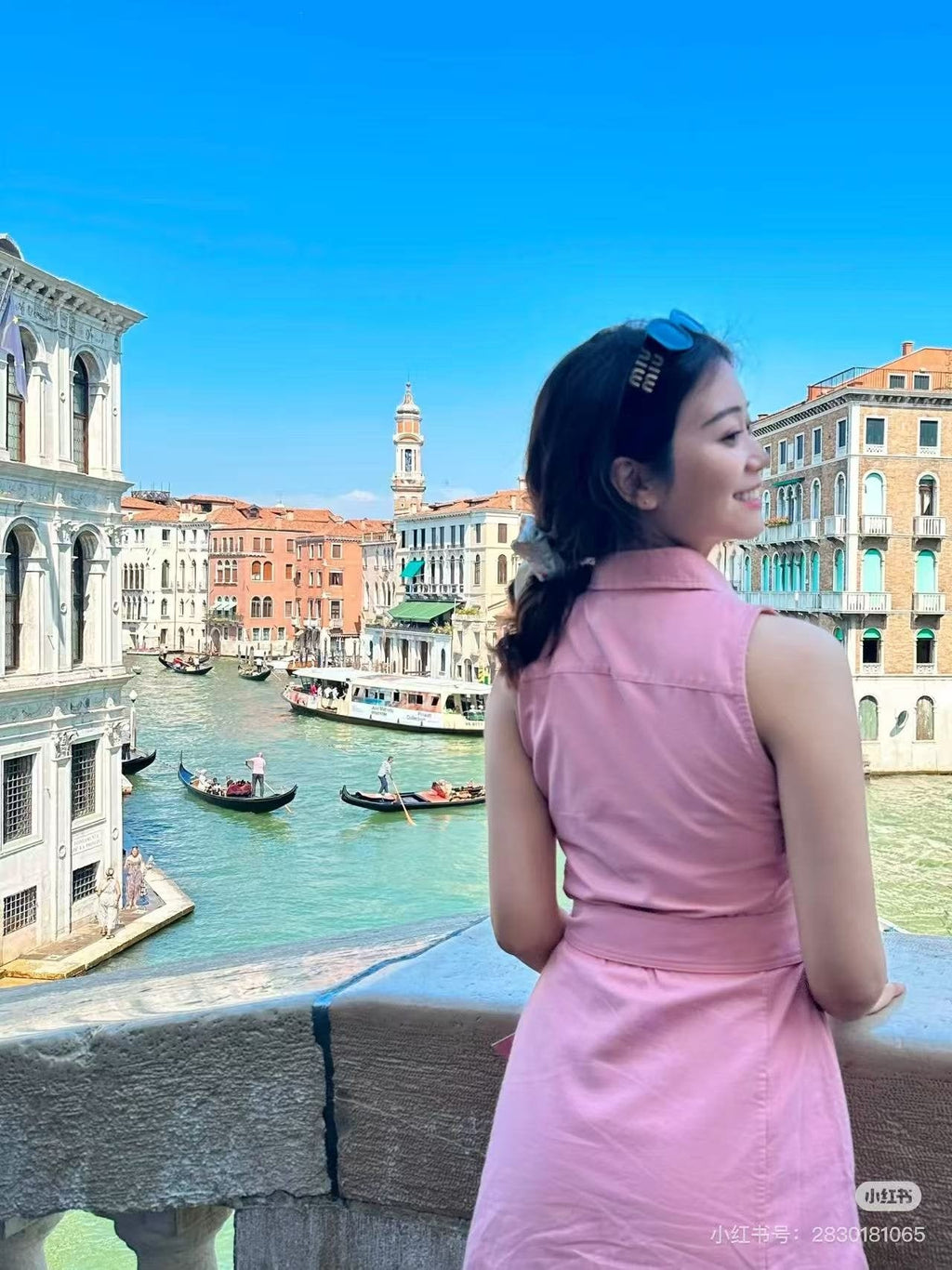 Test2-Ralph Lauren Sleeveless Belted Oxford Shirt Dress — model