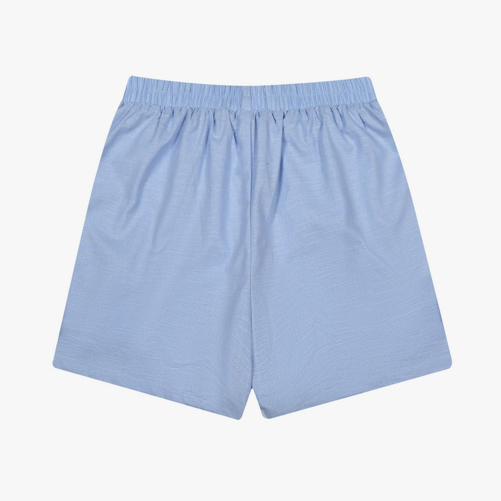 Test2-Ralph Lauren Relaxed Elastic-Waist Shorts — back