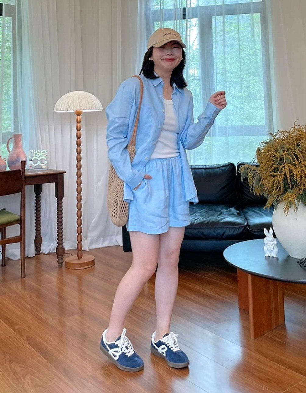 Test2-Ralph Lauren Relaxed Elastic-Waist Shorts — model