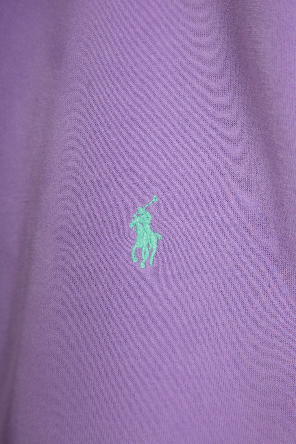 Test2-Ralph Lauren Brushed Cotton Full-Zip Hoodie — detail