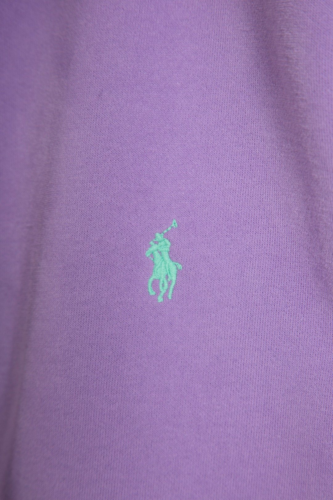 Test2-Ralph Lauren Brushed Cotton Full-Zip Hoodie — detail
