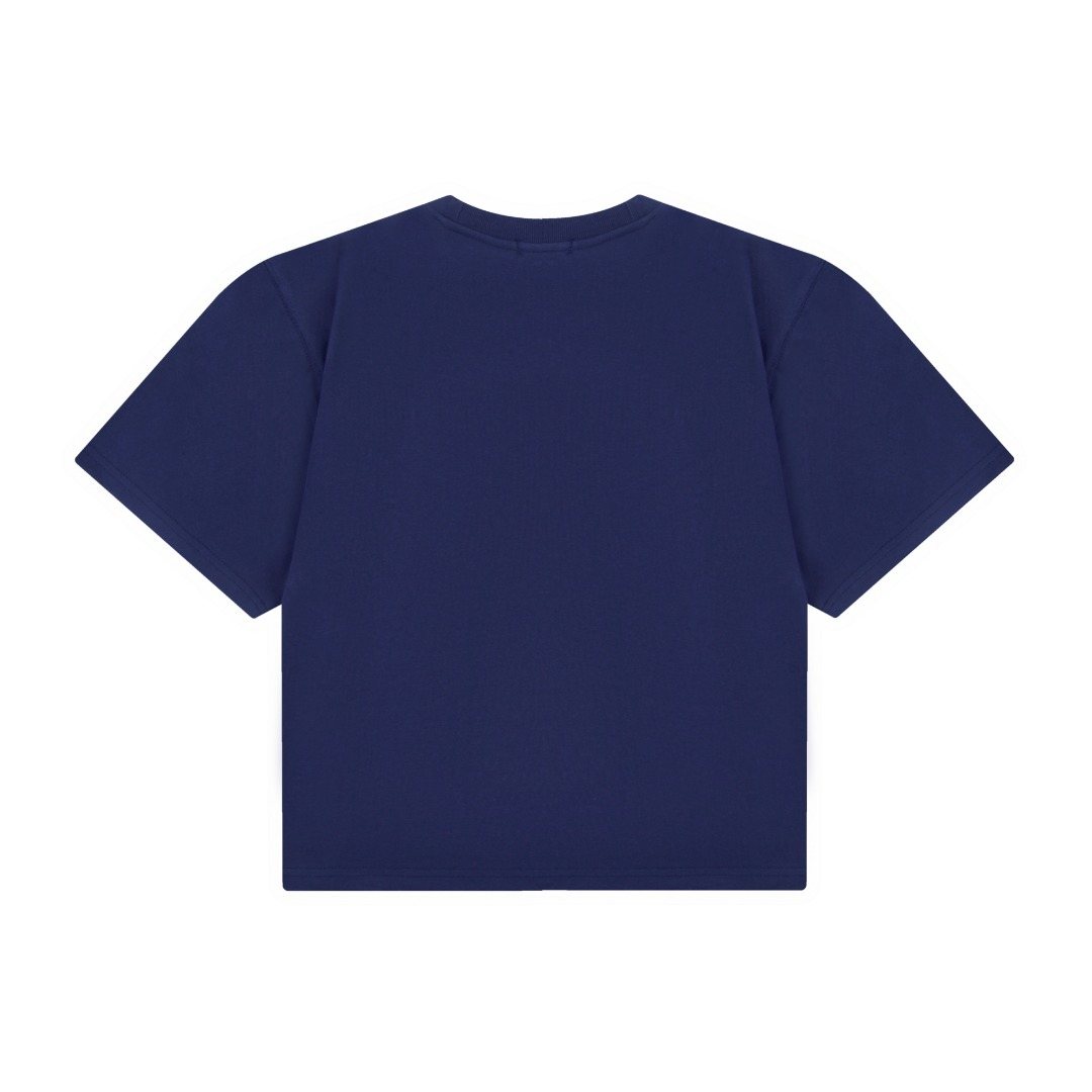 Test2-Ralph Lauren Women's Oversized Drop-Shoulder Pony Embroidered T-Shirt — back