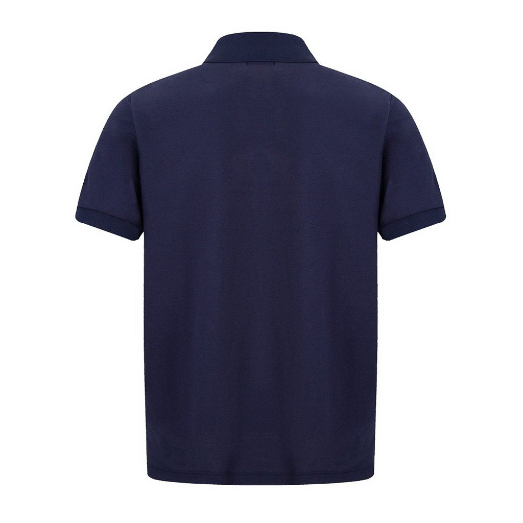 Test2-Ralph Lauren Embroidered Horse Short-Sleeve Polo Shirt — back