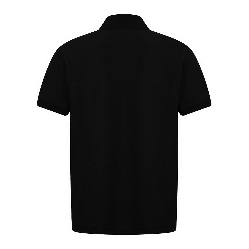 Test2-Ralph Lauren Embroidered Horse Short-Sleeve Polo Shirt — back
