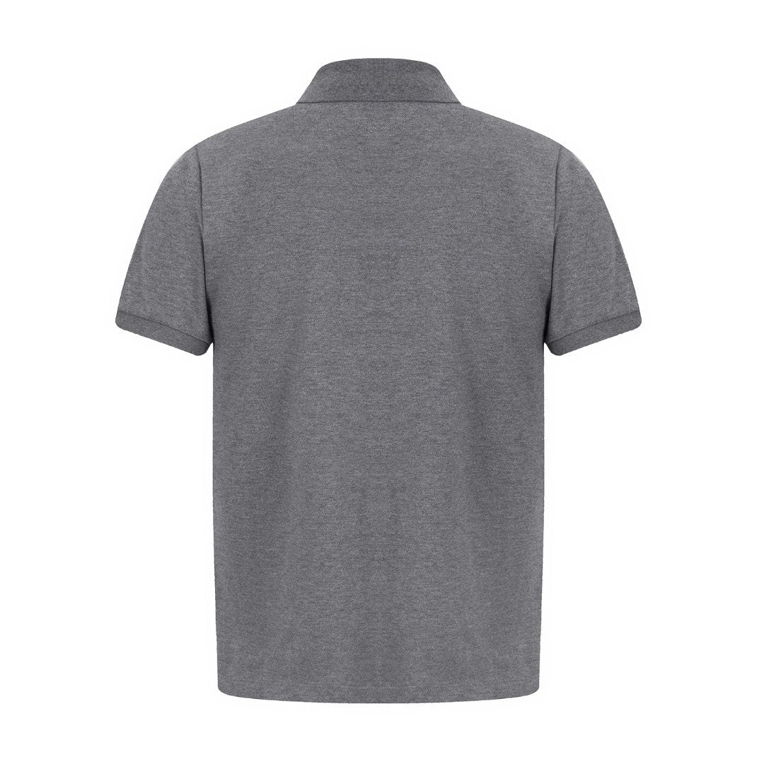 Test2-Ralph Lauren Embroidered Horse Short-Sleeve Polo Shirt — back