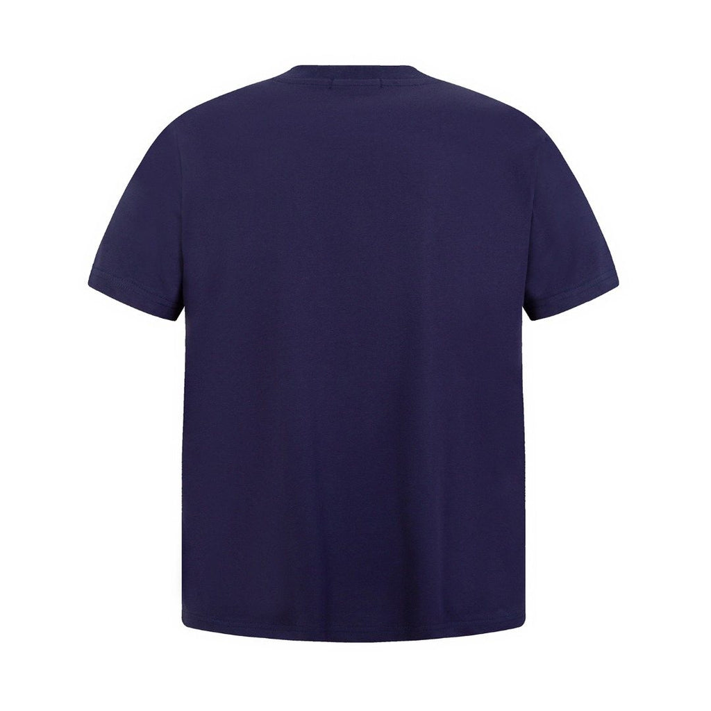Test2-Ralph Lauren Embroidered Three-Button Henley Shirt — back