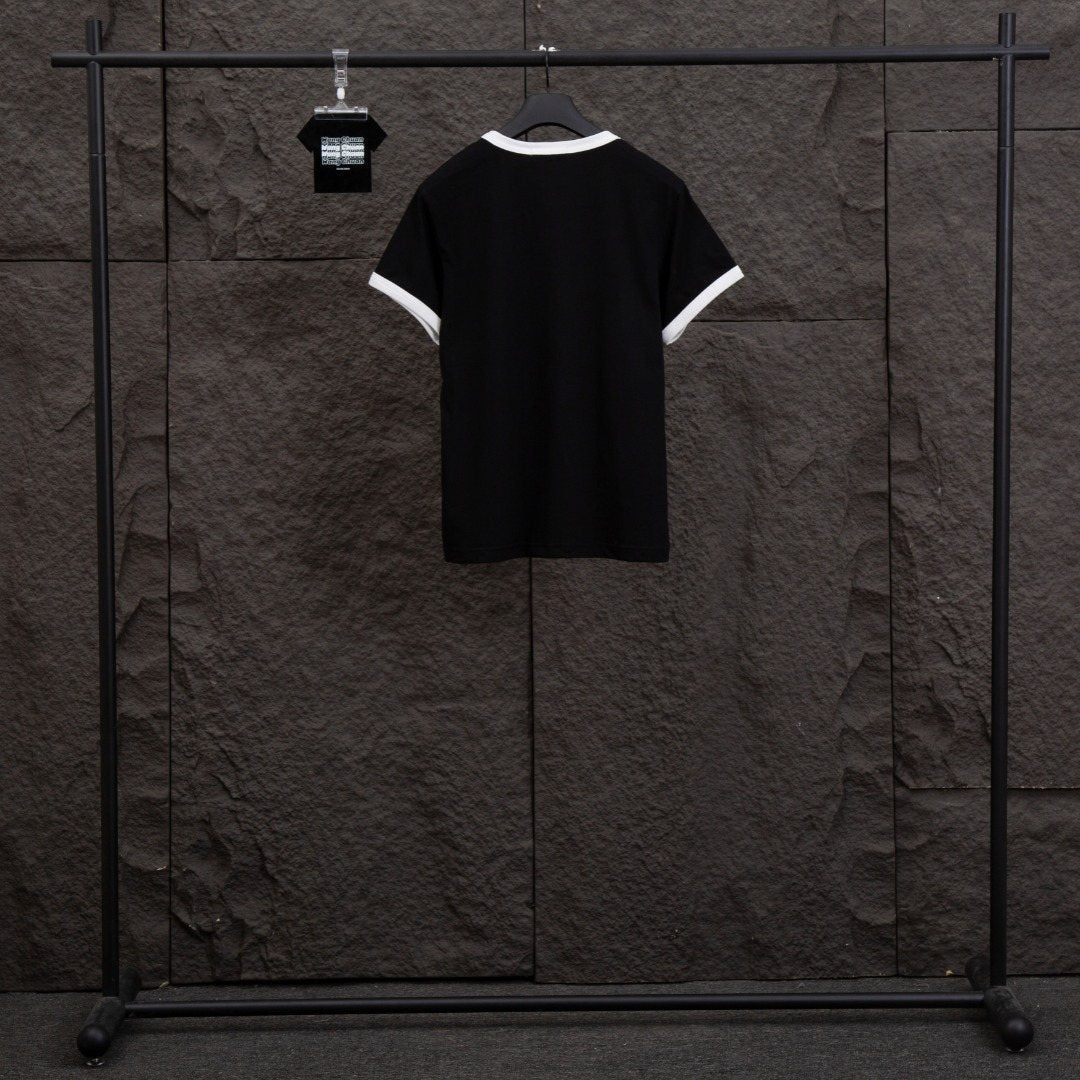 Test2-Ralph Lauren Contrast-Trim Logo T-Shirt — back