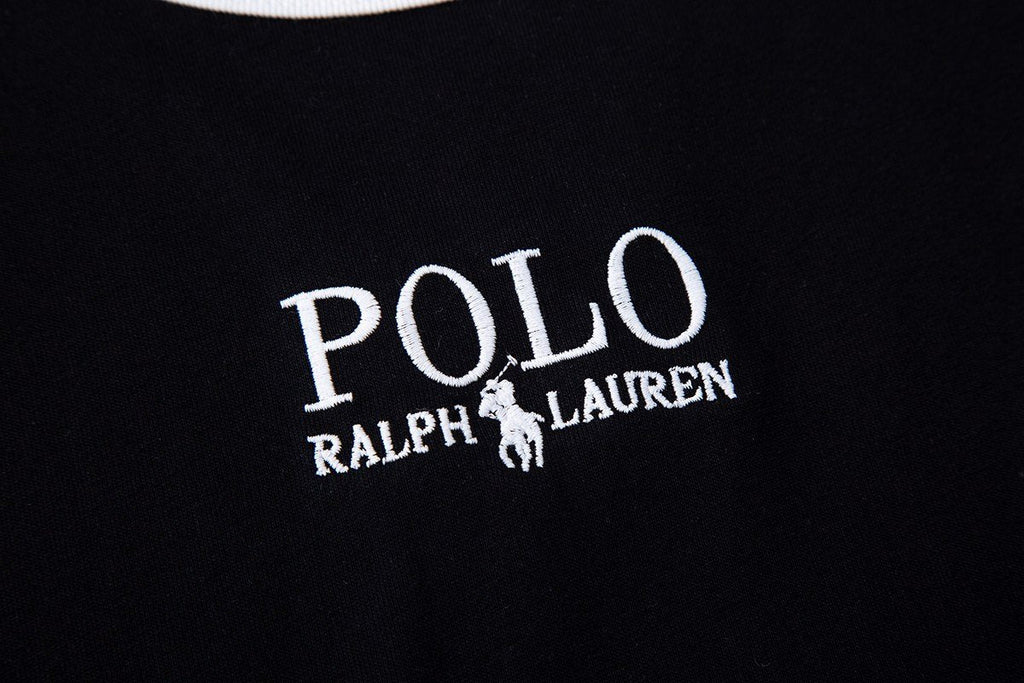 Test2-Ralph Lauren Contrast-Trim Logo T-Shirt — detail