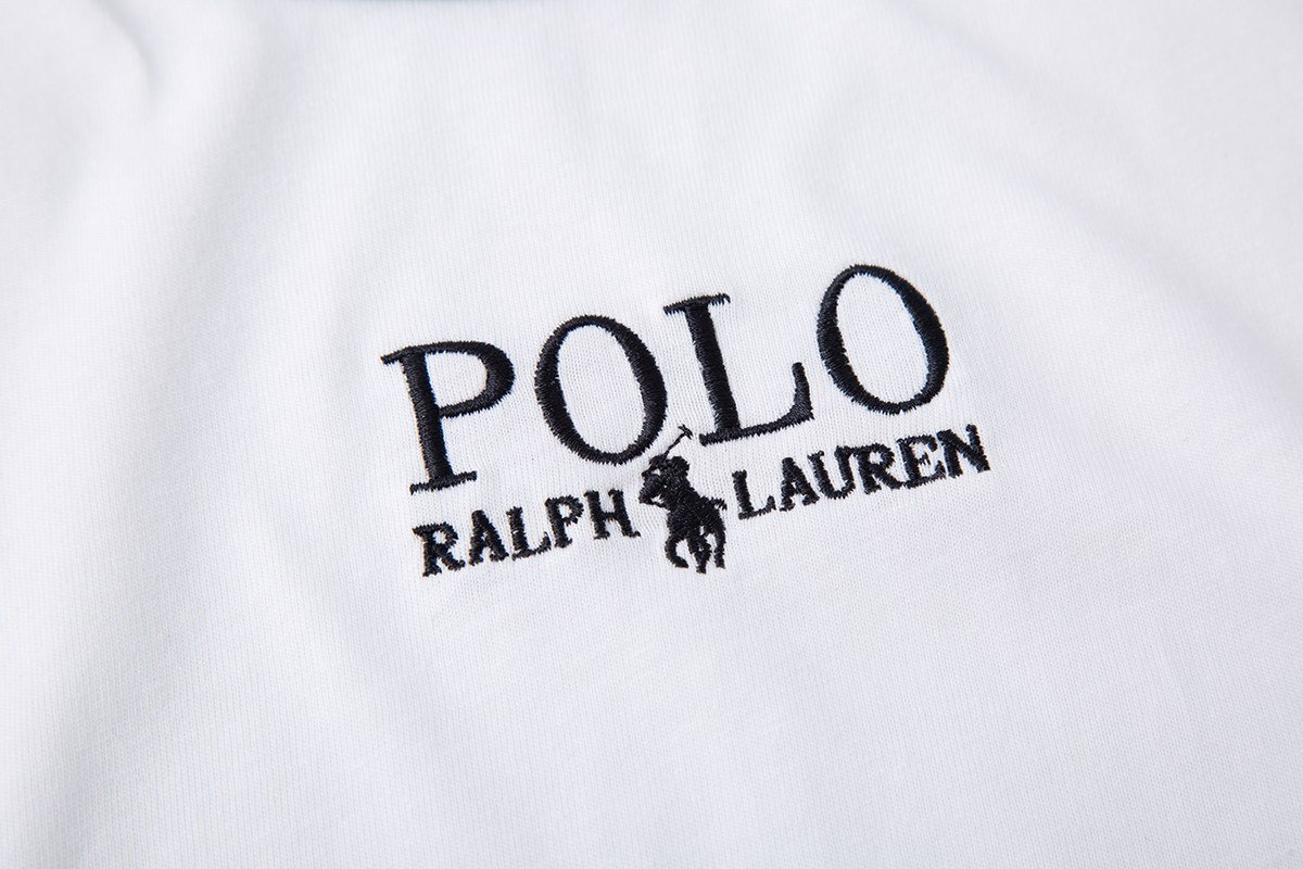 Test2-Ralph Lauren Contrast-Trim Logo T-Shirt — detail