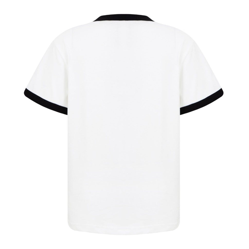 Test2-Ralph Lauren Contrast-Trim Logo T-Shirt — back