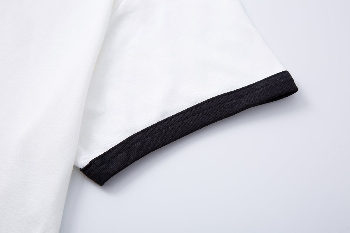 Test2-Ralph Lauren Contrast-Trim Logo T-Shirt — detail