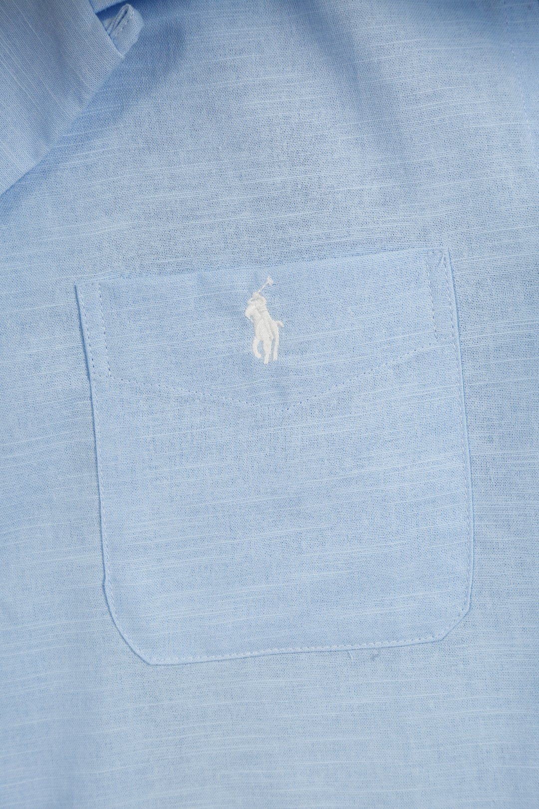 Test2-Ralph Lauren Camp Collar Pocket Shirt — detail